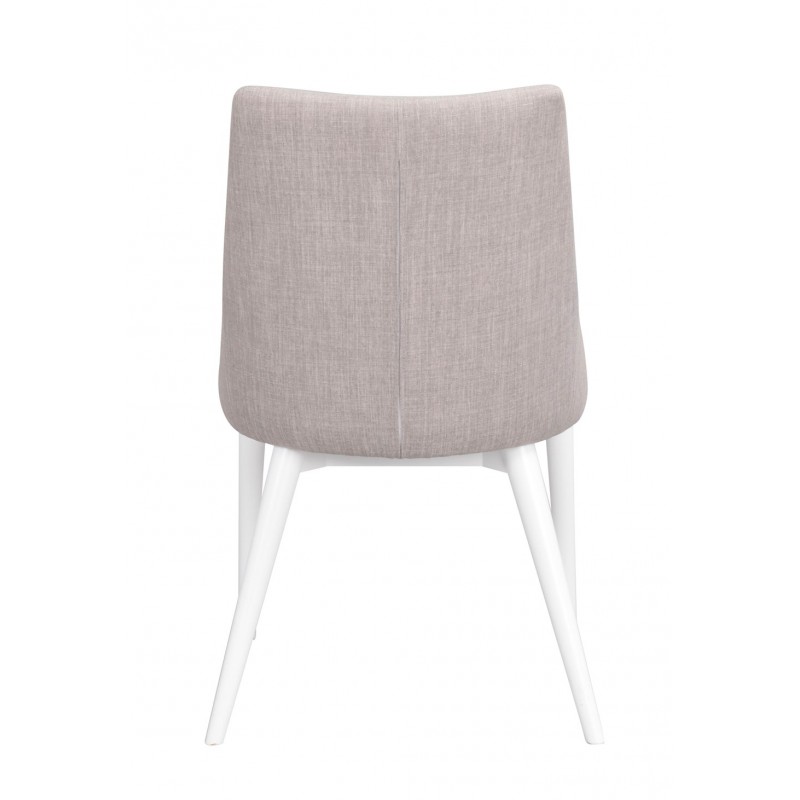 RO Be Dining Chair Light Grey/White